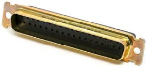 DCC37PFO, D-Sub Standard Connectors DSUB 37 M CRIMP F0 ZINC