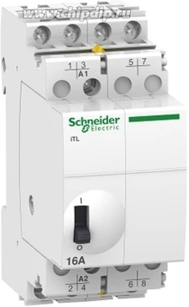 A9C30814, Реле: установочное, бистабильное, NO x4, Uобмотки: 230ВAC, DIN, 16А A9C30814, Реле: установочное, бистабильное, NO x4, Uобмотки: 230ВAC, DIN, 16А