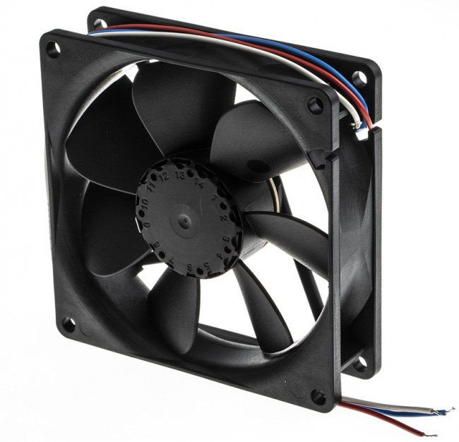 Вентилятор ebmpapst 3412N/2HH 12V 2.9W 240mA 3pin