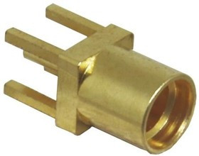 CONMMCX001, RF Connectors / Coaxial Connectors MMCX Female PCB Mount