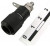 KLS1-BIP-014-N-B (BP-117) (10-0019 black), Гнездо на панель черное