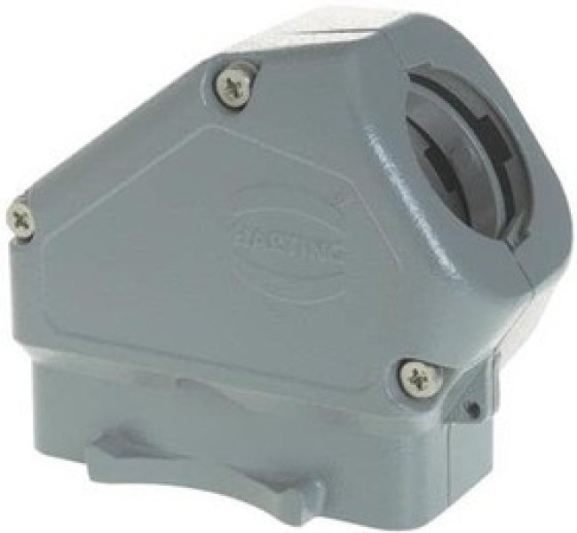 11300240520, Heavy Duty Power Connectors HAN EASY HOOD 24B SIDE ENTRY