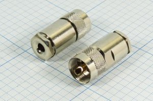Разъем UHF вилка, RG58 Разъем UHF вилка, RG58