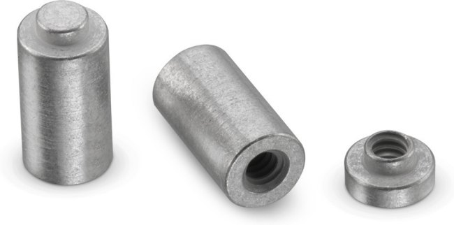 9774015633R, Standoff, SMT, Steel, M1.6, Round Female-Female, 1.5 mm, WA-SMSI Series