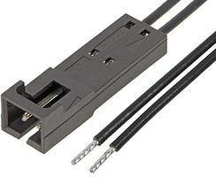 216273-1023, Rectangular Cable Assemblies SL POSITIVE LOCK P-S 2CKT 300MM Sn