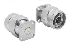 RFNA4PGIMF, Plug Flange Mount Circular Coaxial Connector, Plug In Termination, Straight Body