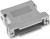 3485-2300F, 3485 Series PBT D Sub Backshell, 25 Way