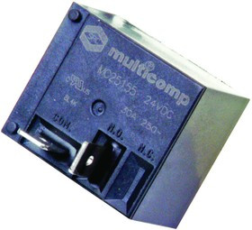 MC25154, RELAY, SPST-NO, 250VAC, 24VDC, 30A