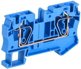 Клемма пружинная КПИ 2в-6 57А син. IEK YZN11-006-K07