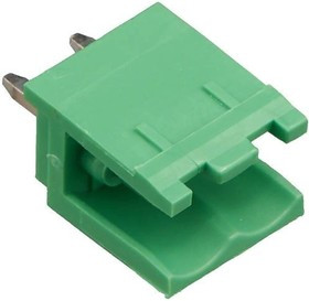 KLS2-EDV-5.00-02P-4 (2EDGV-5.0-02P-14), Клеммник, 2-контактный 5мм, прямой