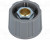 A2523638, Ручка, без указателя, ABS, dоси: 6,35мм, d23x15,5мм, серый