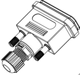 627-230-015-010, D-Sub Backshells BKSHL 15P w/o CONN