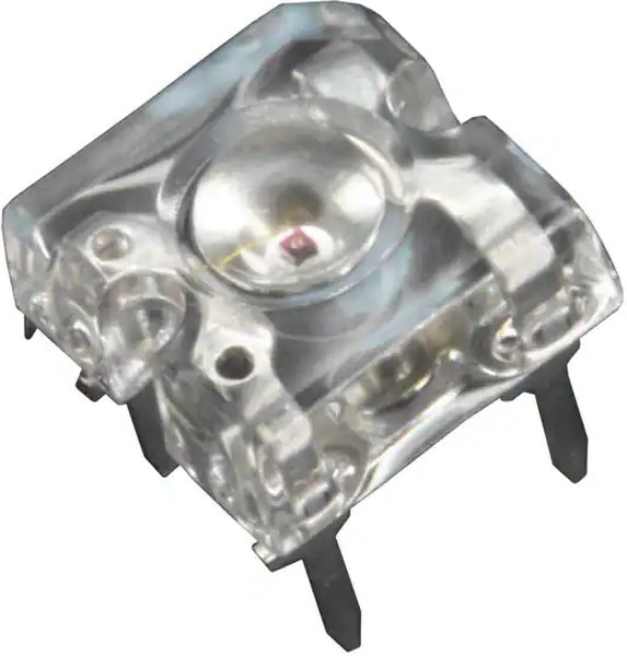 TLWR8901, Standard LEDs - Through Hole Red Clear Non-Diff