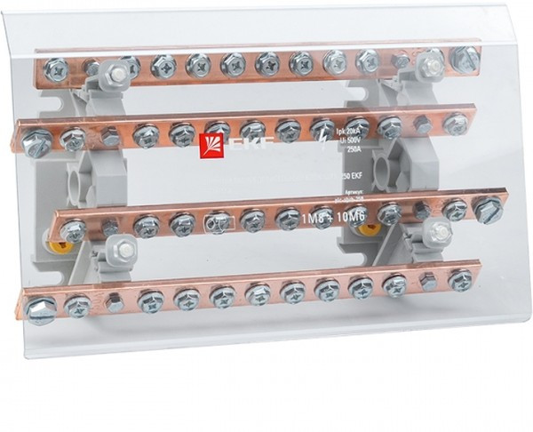 Блок распределительный шинный ШРБ-250 EKF plc-shrb-250 Блок распределительный шинный ШРБ-250 EKF plc-shrb-250