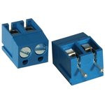 DG300-5.0-02P-12, Клеммник винтовой, 2-контактный, 5мм, прямой