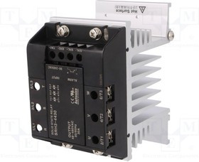 SRH3-4430, Реле: полупроводниковое, Uупр: 90-240ВAC, 30А, 48-480ВAC, 3-фазный