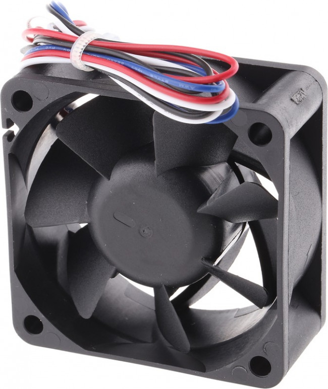 FD1260-AP581E2AL, CeraDyna Series Axial Fan, 12 V dc, DC Operation, 67m³/h, 5.64W, 60 x 60 x 25mm FD1260-AP581E2AL, CeraDyna Series Axial Fan, 12 V dc, DC Operation, 67m³/h, 5.64W, 60 x 60 x 25mm
