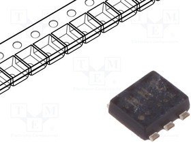 SSM6K403TU.LF, Транзистор: N-MOSFET, полевой, 20В, 4,2А, 0,5Вт, UF6