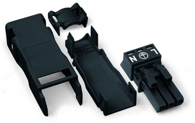 890-103, Female connector Socket / Socket 3 Positions 4.4mm