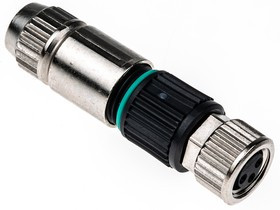 21021512305, HARAX 3 Pole M8 Din Socket, Female, Cable Mount