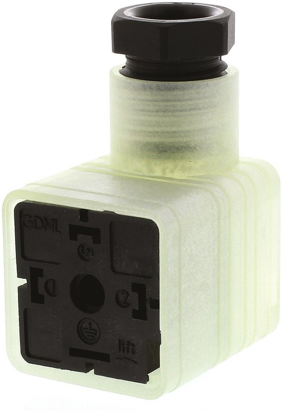 935980333 RS GDML 3016 LED 230 RG schwarz, GDML 3P+E DIN 43650 A, Female Solenoid Valve Connector, with Indicator Light, 250 V Voltage 935980333 RS GDML 3016 LED 230 RG schwarz, GDML 3P+E DIN 43650 A, Female Solenoid Valve Connector, with Indicator Light, 250 V Voltage