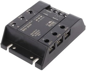 SR3-2440, Реле: полупроводниковое, Uупр: 24ВAC, 40А, 48-480ВAC, 3-фазный