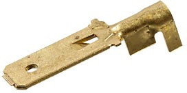 РП-П 2.5-(6.3), клемма ножевая вилка 6.35мм неизол.на пров. 0.7-2.5мм2