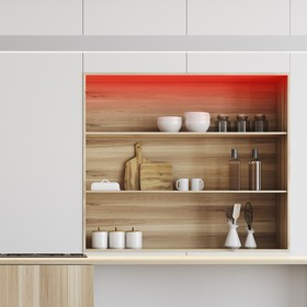 00-48 Светодиодная лента 12В, 14,4Вт/м, smd5050, 60д/м, IP20, подложка 10мм, 5м, крас.