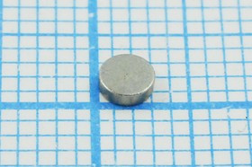 Магнит 3,0x 1,0, цилиндр, Ni, диск