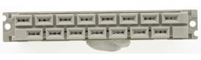 09 06 215 2871, Multipole socket , H 15-p DIN 41612