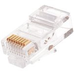 Коннектор RJ45/8P8C под витую пару, уп-ка 100шт. NMC-RJ88RZ06UD1-100 Коннектор RJ45/8P8C под витую пару, уп-ка 100шт. NMC-RJ88RZ06UD1-100