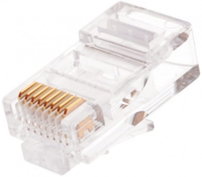 Коннектор RJ45/8P8C под витую пару, уп-ка 100шт. NMC-RJ88RZ06UD1-100 Коннектор RJ45/8P8C под витую пару, уп-ка 100шт. NMC-RJ88RZ06UD1-100