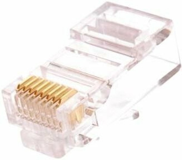 Коннектор RJ45/8P8C под витую пару, уп-ка 100шт. NMC-RJ88RZ06UD1-100 Коннектор RJ45/8P8C под витую пару, уп-ка 100шт. NMC-RJ88RZ06UD1-100