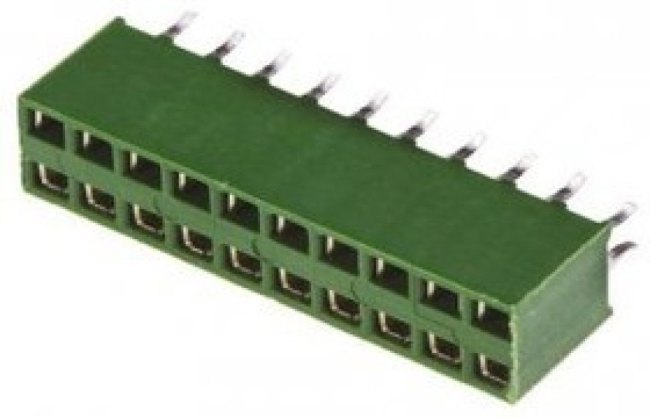 1-215307-0, Headers &amp; Wire Housings 2X10P HV-100 RCPT TE