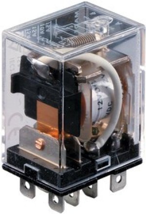 LY1 24DC, Реле питания, SPDT, 24 В DC, 15 А, LY Series, Гнездо, Без Защелки LY1 24DC, Реле питания, SPDT, 24 В DC, 15 А, LY Series, Гнездо, Без Защелки