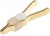 BU-78K, Gold Kelvin Clip, 10A, 12mm Jaw Opening, Gold Plating