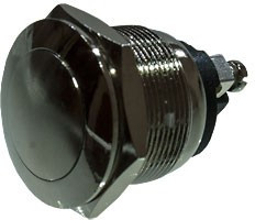 L-KLS7-PBS-013D, кнопка металл без фиксации OFF-(ON) 250В 2А D=22мм (аналог PBS28B)