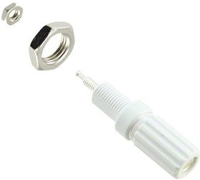111-0101-001, Test Plugs & Test Jacks BINDING POST WHITE 111-0101-001, Test Plugs & Test Jacks BINDING POST WHITE