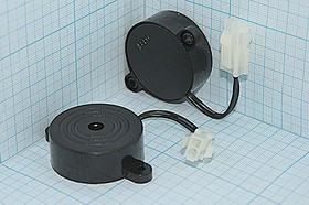 Излучатель звука пьезоэлектрический с генератором 42x16мм, 9~16В, 3,0кГц; згп 42x16m60\ 9~16\\3,0\2L