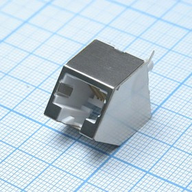 TJ8P8C розетка в плату 52-61 5226-B 8P, RJ45