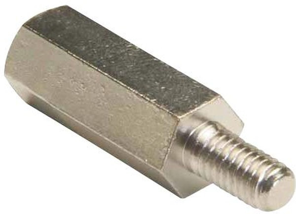 R30-3001402, Standoffs &amp; Spacers M3 x 14mm HEX 5mmA/F 6mm ML/FML NICKEL