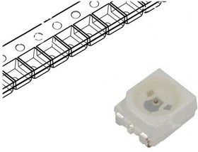 HSML-A100-Q00J1, Standard LEDs - SMD AlInGaP Orange Org