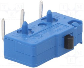 1050.4102, Микропереключатель SNAP ACTION, без рычага, SPDT, 5A/250ВAC