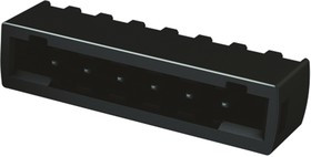 14110313002000, Har-Flexicon Series Straight Panel Mount PCB Header, 3 Contact(s), 2.54mm Pitch, 1 Row(s), Shrouded