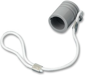 BFG.2B.100.PCSG, Пылезащитная крышка, серый, Plug Cap, Lemo 2S &amp; 2B Series Connectors