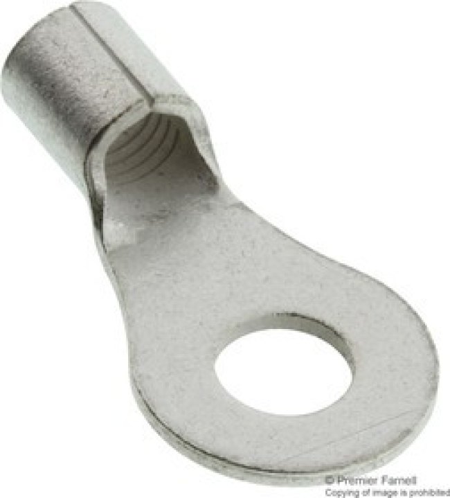 35247, TERMINAL, RING TONGUE, 1/4", 8AWG 35247, TERMINAL, RING TONGUE, 1/4", 8AWG