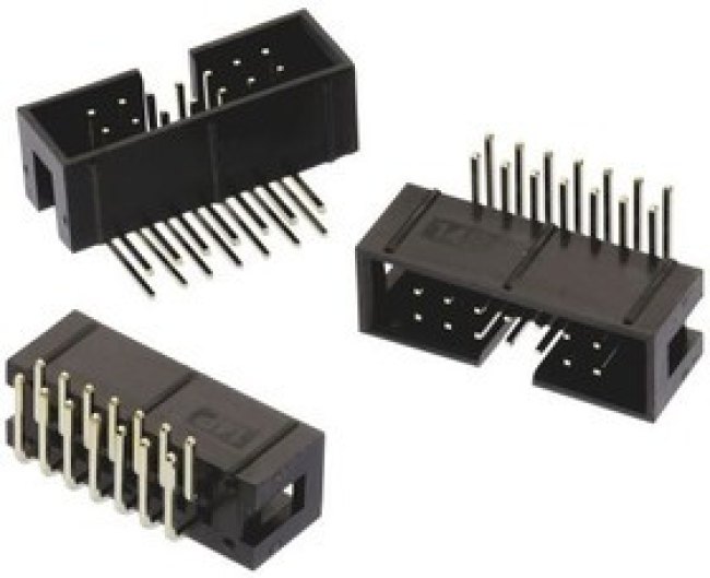 61201421721, WR-BHD Series Right Angle Through Hole PCB Header, 14 Contact(s), 2.54mm Pitch, 2 Row(s), Shrouded