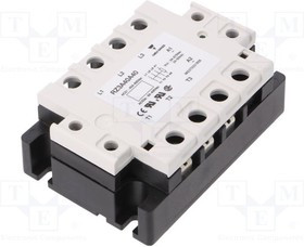 RZ3A40A40, Реле: полупроводниковое, Uупр: 24-50ВDC, Uупр: 24-275ВAC, 40А, IP00