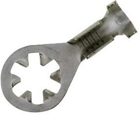 19074-0025, Клемма с кольцевым наконечником, M5, #10, 14 AWG, 2.5 мм², Krimptite 19074 19074-0025, Клемма с кольцевым наконечником, M5, #10, 14 AWG, 2.5 мм², Krimptite 19074