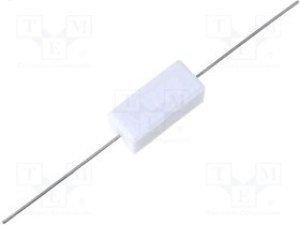 AX5W-1R2, Резистор: проволочный, керамический, THT, 1,2Ом, 5Вт, ±5% AX5W-1R2, Резистор: проволочный, керамический, THT, 1,2Ом, 5Вт, ±5%